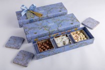 Blue Craft Box With 3 Tins