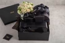 rectangle black gift  package- RG286