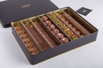 Assorted chocolates-Black tin-T2