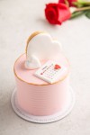 Mini love cake-pink
