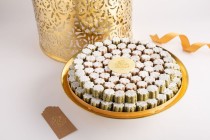 Eid Gold Dome Chocolate Tray-E24-56
