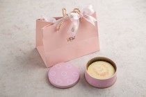 10 pieces chocolate printed biscuit giveaway-light pink tin-GA31