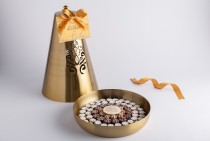 Eid Gold Tray With Cover – EA24-37