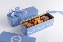Chocolate Slabs French Blue Tin