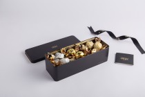 Assorted Wrapped Chocolate – Long Black Tin