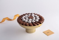 Assorted Chocolates - Round Gold Tray-3