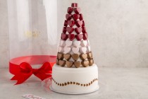 VALENTINE'S day chocolate tower-L1