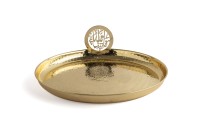 ROUND TRAY WITH MASHA ALLAH COIN LARGE