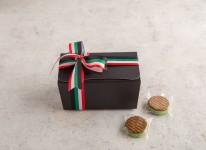 small black box - pistachio biscuit
