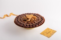 Eid Gold Round Chocolate Tray – EA24-23