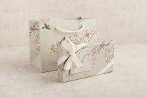2 pieces-Green bird giveaway box