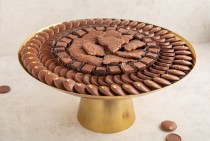 Gold chocolate stand-RG181